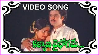 Kalyana Vaibhogame Telugu Superhit Video Song | Seetharama Kalyanam Songs - Balakrishna | Rajini