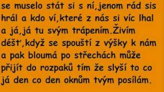 Strach+Lyrics