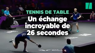 Ces deux Français ont sans doute réalisé l’échange de l’année en tennis de table