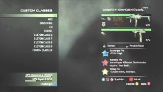 MW3: The Best Classes For Getting a Moab!!