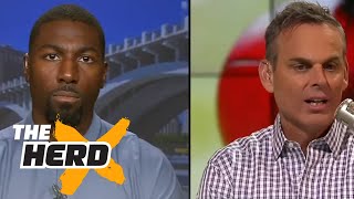 Colin Cowherd asked Greg Jennings about criticizing Aaron Rodgers | THE HERD'