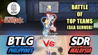 Battle of Top Teams in SEA Server - BTLG (PH) vs SDR (MY) | SLAM DUNK MOBILE