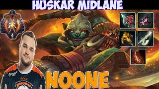 Noone - Huskar Midlane Gameplay | Top Rank Pro Gameplay - Dota 2