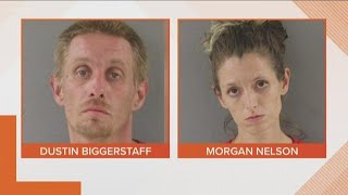 Two arrested after possible arson car case