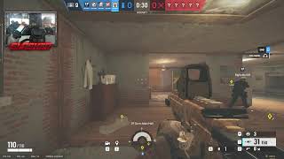 LIVE  - RAINBOW SIX SIEGE (EXPERT PLAYS) PLAY THIS WAY TO BECOME A BETTER PLAYER