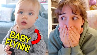 REACTING TO BABY VIDEOS OF FLYNN!