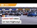 Lower toll rates at Besraya, Lekas from Jan 1