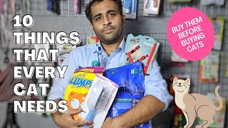 10 things that every cat must have | Buy these things before buying new cat | Dr. Furqan Arif