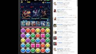 【パズドラ実況】　パズドラ　ゼウス降臨　ノーコン　地獄級　サラスヴァティｐｔ