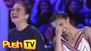 Push TV: Bela Padilla at Kim Chiu, sumabak sa nakakatawang laro sa GGV