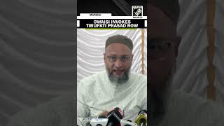 “Tirupati Ke Prasad Me …” Owaisi invokes Tirupati Prasad row to condemn Waqf Board bill