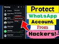 How to Protect Your WhatsApp Account From Hackers 2025 (8 Settings🤫)