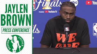 Jaylen Brown: “Al has been waiting for this moment. He DESERVES this moment." | Celtics Practice