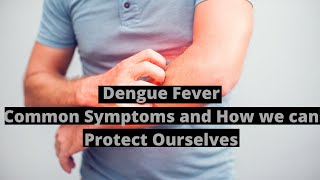 DENGUE FEVER EXPLAINED - Learn about common symptoms and how we can protect ourselves