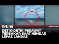 Pesawat Terbakar saat Hendak Lepas Landas, Penumpang Panik | Kabar Petang tvOne