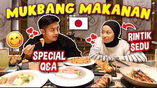 SPECIAL Q&A TSANA JEROME SAMBIL MUKBANG JAPANESE FOOD! (RINTIK SEDU)