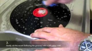 Cleaning a 78 rpm Record