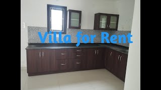 3 BHK Duplex Villas for Rent at Alkapuri Town Ship, Manikonda Hyderabad | Villas for Rent 6301826291