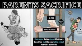 Sacrifices of Father | Parents Sacrifice | Motivational Pictures With Deep Meaning| Fiza Rida Arts