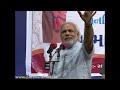 narendra modi s inspiring words at satkar samaroh town hall