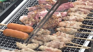 “食べて遊んで…”解体された「北海道百年記念塔」跡地でＢＢＱ！にぎわい空間に　北海道