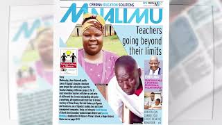 Get Mwalimu In The New Vision September 13, 2023