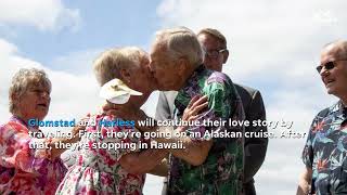 100-year-old man marries his 87-year-old fiancé in Bremerton
