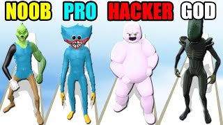 Monsters Lab - NOOB vs PRO vs HACKER vs GOD (iOS Version)