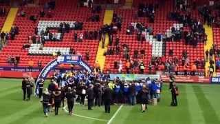 AFC Bournemouth Win Sky Bet Championship At Charlton, Trophy Presentation!