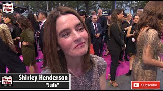 Shirley Henderson discusses the friends in Bridget Jones's Baby at the world premiere