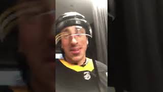 Be careful with your phone around Brad Marchand 😂 😂 | #shorts