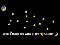 Python Turtle - Code a Night Sky #41