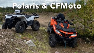 CFMoto 850 2021 \u0026 Polaris 570 2021 ATV Vlogi