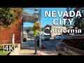 [4K] Nevada City - California USA - Walking Tour