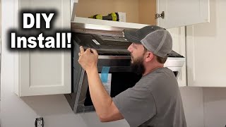 How to Install Over-the-Range Microwave with Wall Vent | The Short Version