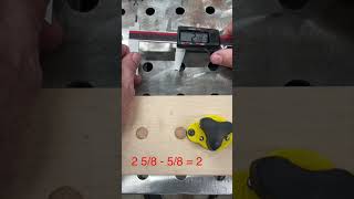 Two ways to find center of two identical holes, easily.