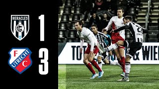 Heracles Almelo - FC Utrecht | 15-12-2019 | Samenvatting