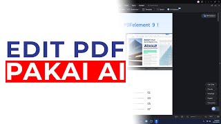 AI LAGI! Edit File PDF Pakai AI Dengan PDF Element MANTAP