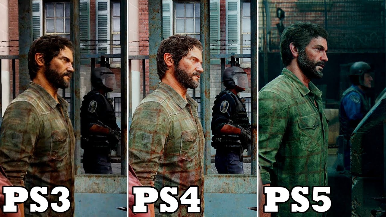 The Last Of Us Part I - PS3 Original Vs. PS4 Remastered Vs. PS5 Remake ...