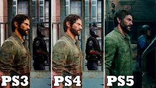 The Last of Us Part I - PS3 Original vs. PS4 Remastered vs. PS5 Remake