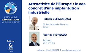 Conférence : Attractivité de L'Europe :  le cas concret d'une implantation industrielle