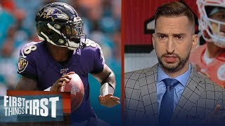 Ravens have to get off to a fast start to beat the Chiefs — Nick Wright | NFL | FIRST THINGS FIRST