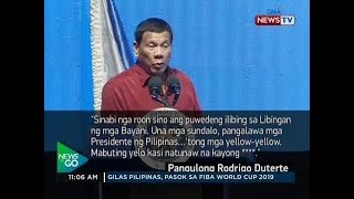 NTG: Pangulong Duterte, binigyang-pugay ang pagkakaisa ng mga Pilipino noon 1986 EDSA People Power