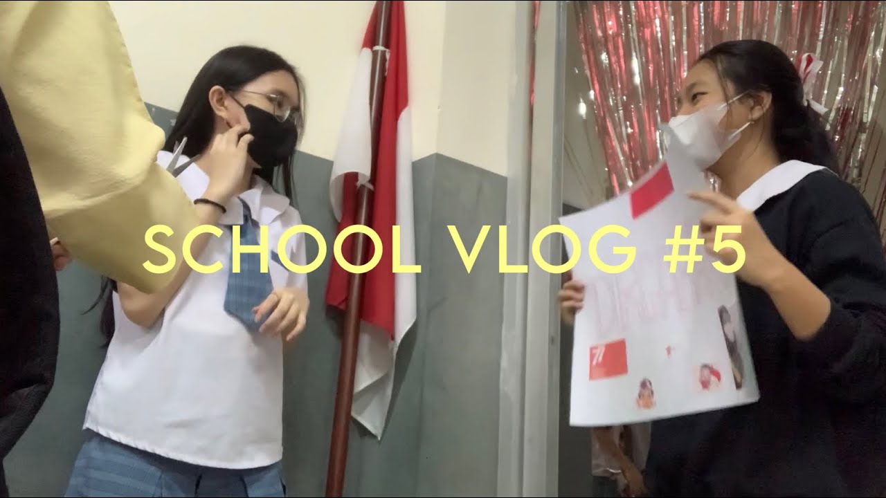 School Vlog | Vol.05 : Belum Selesai Ba Dekor Le🥲 - YouTube