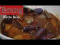 Cara memasak terong bumbu kecap