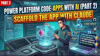 Power Platform Code-Apps with AI (Part 2): Scaffold the App with Claude
