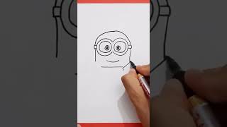 How to Draw Minions Bob #shorts