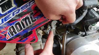 Honda CRF50 Idle Adjustment