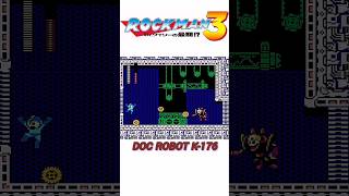 【ノーダメ】vs.ドクロボットK-176（メタルマン）　ロックマン3　Mega Man 3　#shorts #ゲーム #ロックマン