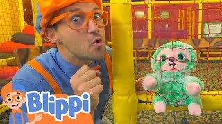 Blippi Explores Jungle Animals! | Blippi - Kids Playground | Educational Videos for Kids